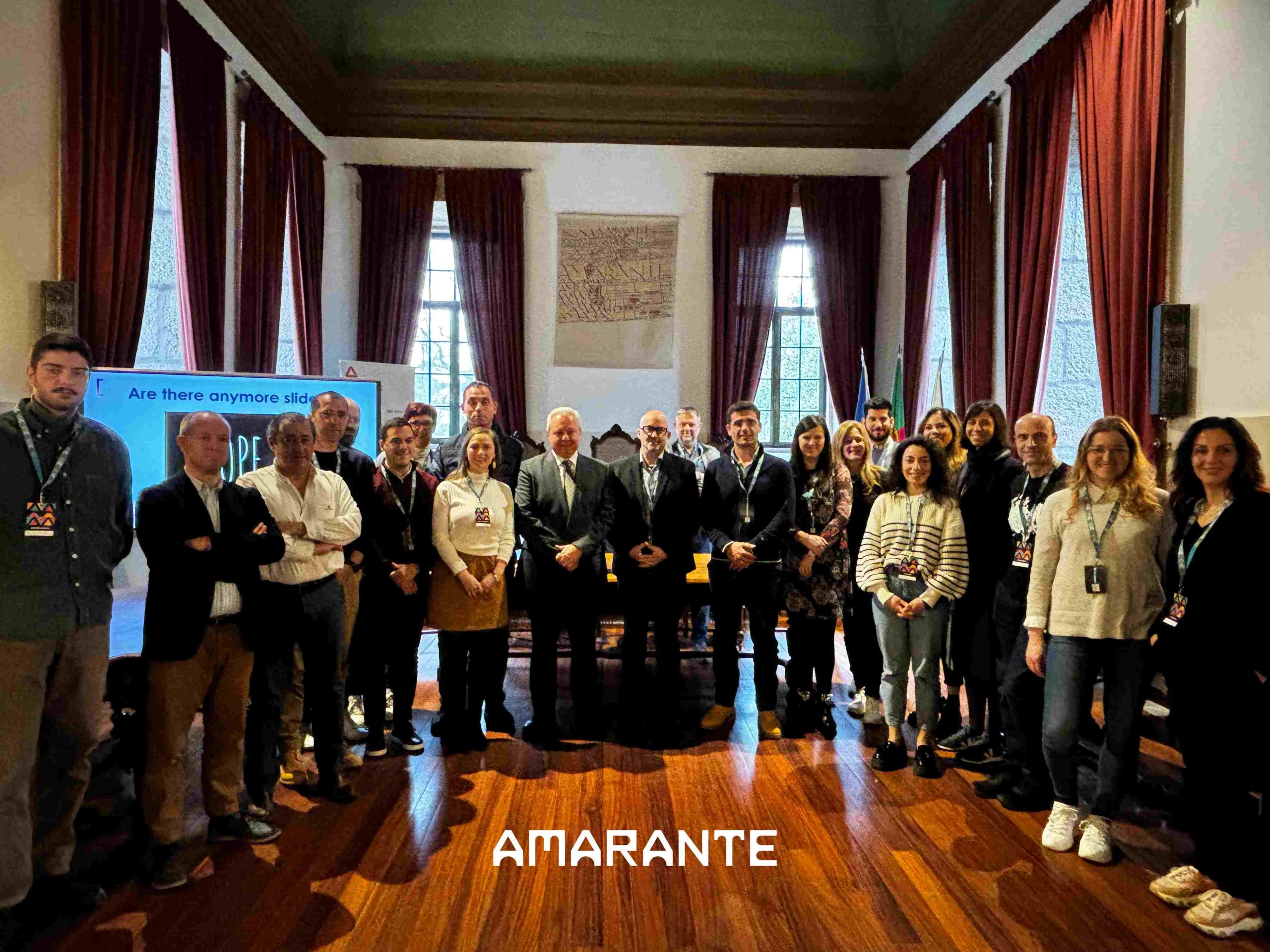 Receção dos parceiros internacionais do projeto “Tech Diversity”