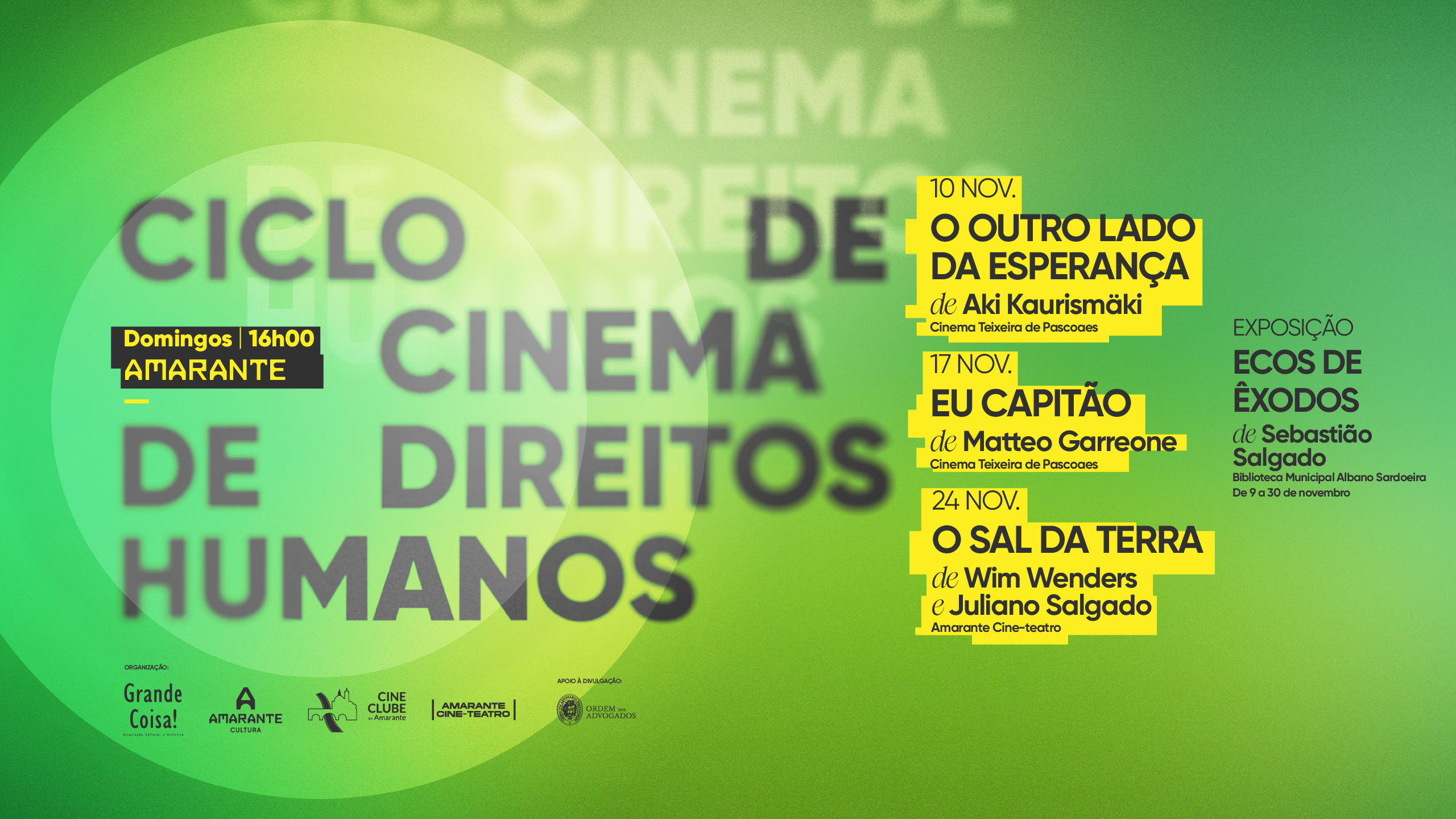 Ciclo cinema Direitos Humanos