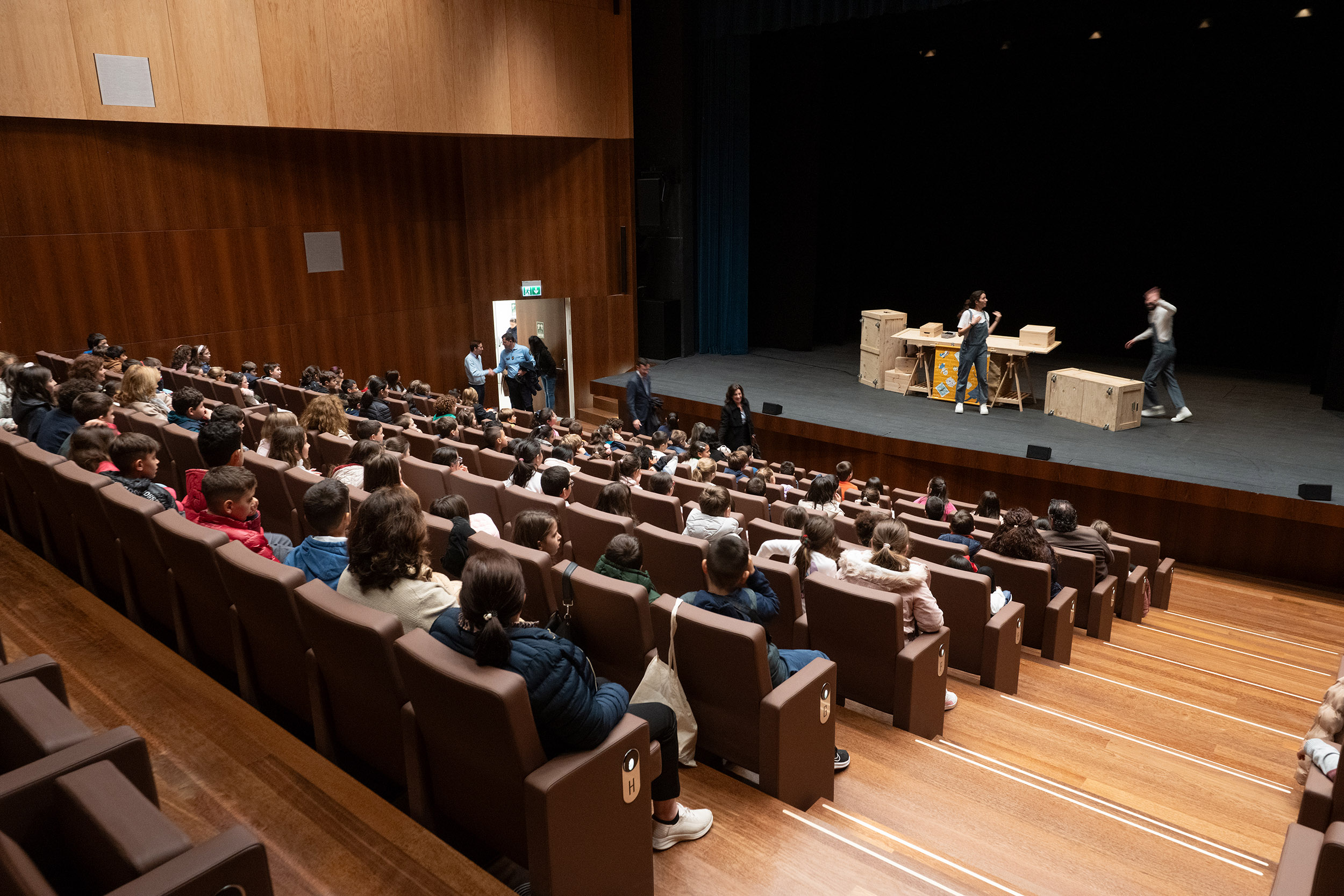 Amarante Cine-Teatro recebeu 500 alunos