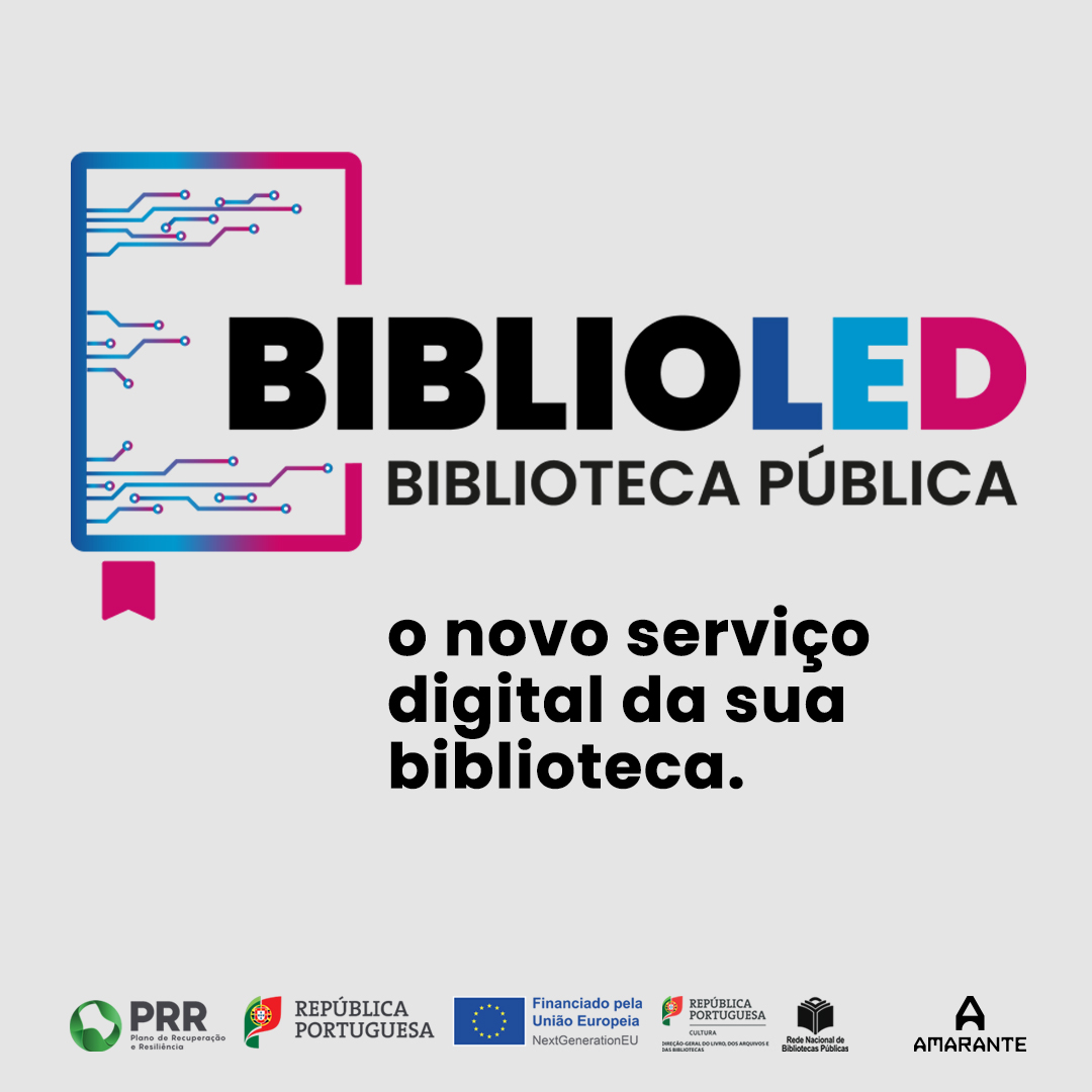 Biblioteca Municipal Albano Sardoeira integra BiblioLED e disponibiliza livros digitais e audiolivro